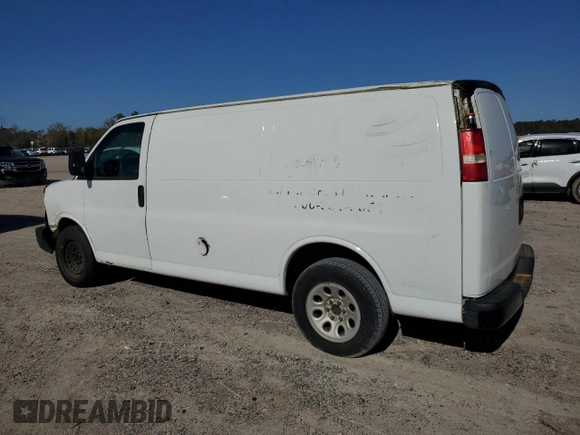 2010 Chevrolet Express Cargo Van with VIN 1GCUGADX4A1120633, listed as a Copart auction lot 87251264 with 254,421 mi miles and Clean Title. Bid and sale history available at carsss.com. Image 2.