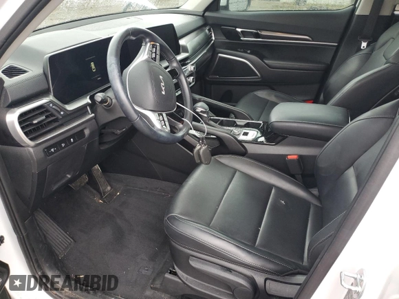 2024 Kia Telluride LX with VIN 5XYP24GC3RG467730, listed as a Copart auction lot 85728044 with 19,806 mi miles and Salvage title. Bid and sale history available at DreamBid. Image 7.