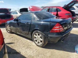 2003 Mercedes-Benz SLK-Class 2.3L with VIN WDBKK49F83F277769, listed as a Copart auction lot 74327044 with 0 mi miles and Non Repairable. Bid and sale history available at carsss.com. Image 2.