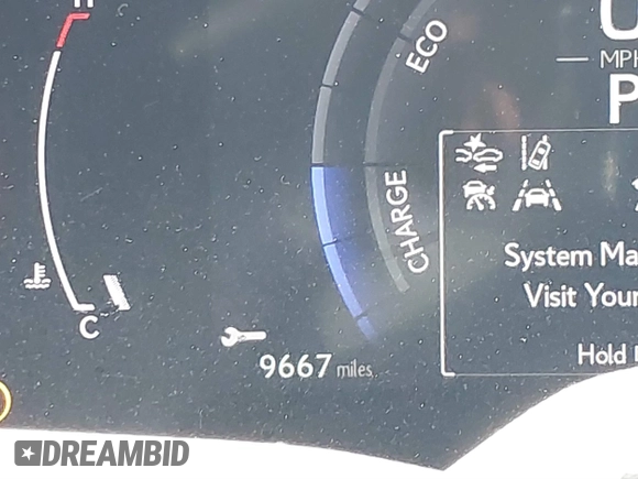 2023 Lexus RX 500h F Sport Performance z VIN 2T2BCMEA7PC007404, wystawiony jako IAAI lot #41742364 z przebiegiem 9 667 mil mil oraz . Historia ofert i sprzedaży dostępna na DreamBid. Obrazek 15.