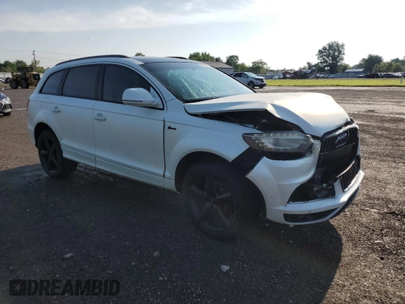 2012 Audi Q7 S line с VIN WA1DGAFE3CD007747, выставлен на аукционе Copart как лот 61543995 с пробегом 182 957 миль миль и Списание • Salvage title. История ставок и продаж доступна на DreamBid. Изображение 4.