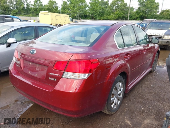 2013 Subaru Legacy 2.5i with VIN 4S3BMBA67D3046229, listed as a IAAI auction lot 42451162 with 155,850 mi miles and . Bid and sale history available at DreamBid. Image 4.