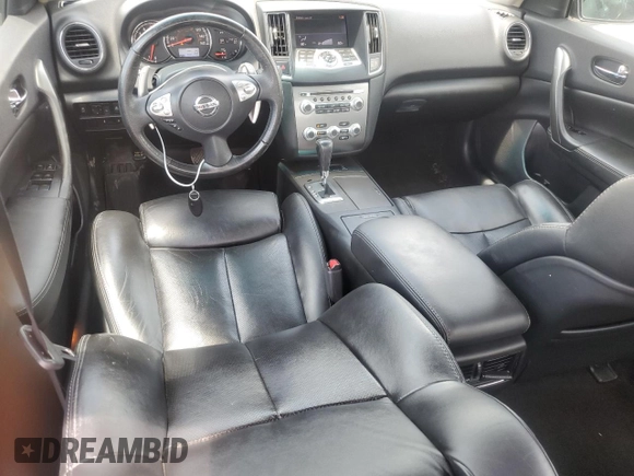 2012 Nissan Maxima SV with VIN 1N4AA5AP4CC841371, listed as a Copart auction lot 60878515 with 74,214 mi miles and Salvage title. Bid and sale history available at DreamBid. Image 8.