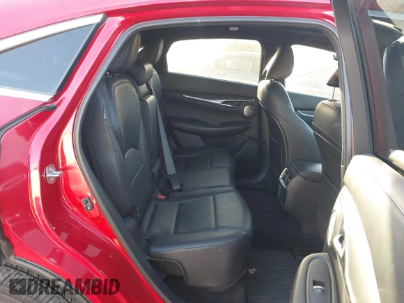 2023 Infiniti QX55 Essential with VIN 3PCAJ5KR1PF109377, listed as a IAAI auction lot 41172660 with 32,695 mi miles and . Bid and sale history available at DreamBid. Image 8.