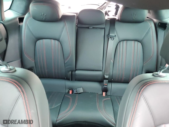 2021 Maserati Levante S with VIN ZN661YUA9MX363871, listed as a Copart auction lot 57640714 with 0 mi miles and Salvage Title. Bid and sale history available at carsss.com. Image 10.