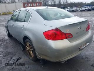 2011 Infiniti G25 Sedan x with VIN JN1DV6ARXBM450272, listed as a IAAI auction lot 41842682 with 214,147 mi miles. Bid and sale history available at carsss.com. Image 3.