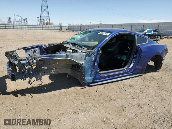 2016 Ford Mustang GT with VIN 1FA6P8CF2G5223017, listed as a Copart auction lot 58332585 with Not provided miles and Salvage title. Bid and sale history available at DreamBid. Image 1.