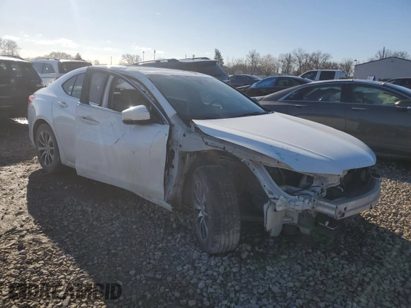 2015 Acura TLX with VIN 19UUB1F35FA018582, listed as a Copart auction lot 48306685 with 147,807 mi miles and Salvage Title. Bid and sale history available at carsss.com. Image 4.
