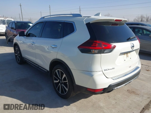 2018 Nissan Rogue SV with VIN JN8AT2MT4JW487069, listed as a IAAI auction lot 41704570 with 98,360 mi miles and . Bid and sale history available at carsss.com. Image 3.