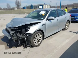 2016 Kia Optima LX with VIN 5XXGT4L32GG009150, listed as a IAAI auction lot 41761139 with 114,081 mi miles. Bid and sale history available at carsss.com. Image 17.