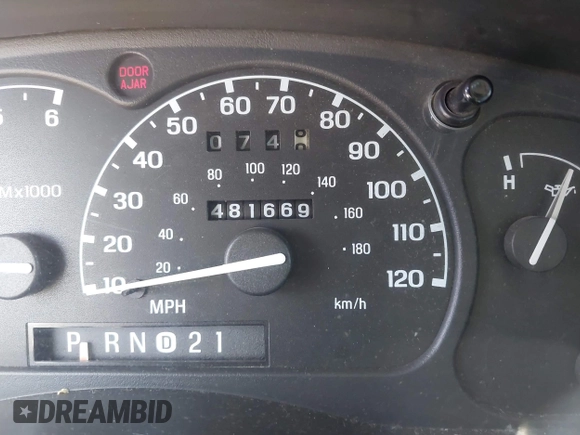 1998 Ford Explorer XLT z VIN 1FMZU32P6WZA04805, wystawiony jako IAAI lot #42569869 z przebiegiem 481 669 mil mil oraz . Historia ofert i sprzedaży dostępna na DreamBid. Obrazek 7.