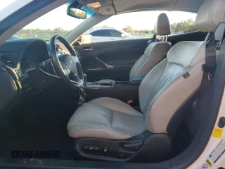 2013 Lexus IS 250 C with VIN JTHFF2C26D2527499, listed as a Copart auction lot 81529634 with 70,695 mi miles and Salvage title. Bid and sale history available at DreamBid. Image 7.