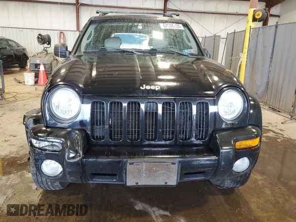 2004 Jeep Liberty Limited with VIN 1J4GK58K24W325483, listed as a Copart auction lot 62526335 with 130,862 mi miles and Salvage title. Bid and sale history available at DreamBid. Image 5.