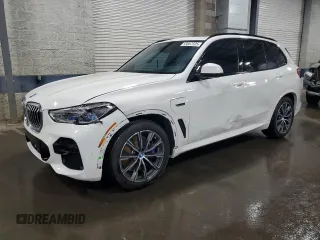 2023 BMW X5 xDrive45e z VIN 5UXTA6C01P9P03488, wystawiony jako Copart lot #53867505 z przebiegiem 17 279 mil mil oraz Czysty tytuł • Clean title. Historia ofert i sprzedaży dostępna na DreamBid. Obrazek 1.
