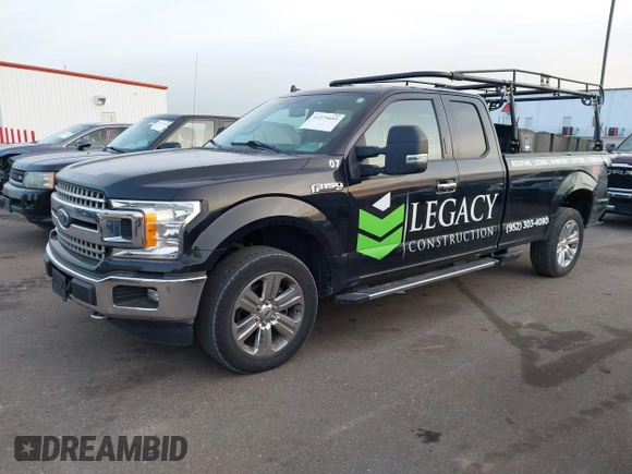 2019 Ford F-150 XL with VIN 1FTFX1E49KKE80117, listed as a IAAI auction lot 41279055 with 60,518 mi miles. Bid and sale history available at carsss.com. Image 17.