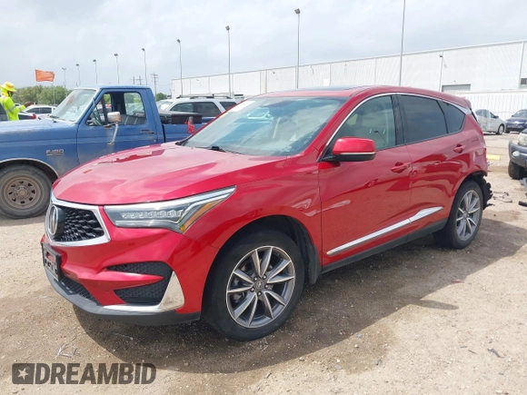 2020 Acura RDX Technology with VIN 5J8TC2H58LL011154, listed as a IAAI auction lot 41938372 with 93,206 mi miles and . Bid and sale history available at DreamBid. Image 19.