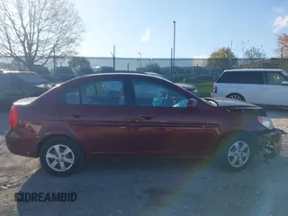 2008 Hyundai Accent GLS with VIN KMHCN46C08U277111, listed as a IAAI auction lot 41982677 with 125,570 mi miles. Bid and sale history available at carsss.com. Image 12.