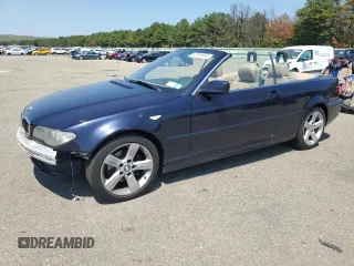 2004 BMW 3 Series 325Ci with VIN WBABW33434PL25386, listed as a Copart auction lot 62984964 with 88,373 mi miles and Salvage Title. Bid and sale history available at carsss.com. Image 1.