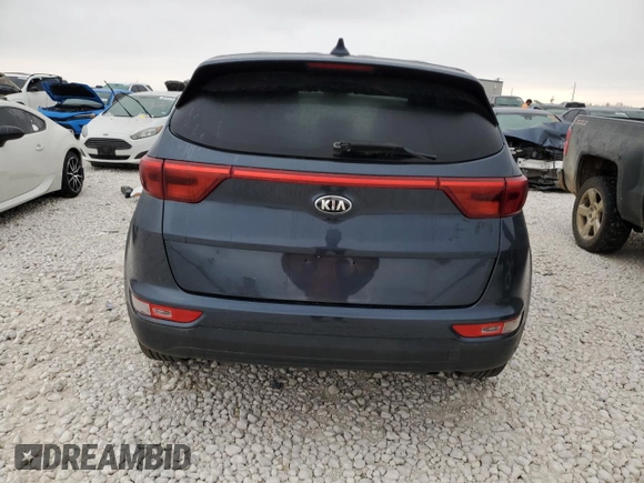 2018 Kia Sportage LX with VIN KNDPM3ACXJ7334204, listed as a Copart auction lot 50383775 with Not Provided miles and Salvage Title. Bid and sale history available at DreamBid. Image 6.