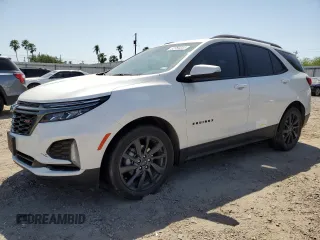 2022 Chevrolet Equinox RS z VIN 2GNAXMEV8N6120775, wystawiony jako Copart lot #52784355 z przebiegiem 15 272 mil mil oraz Szkoda całkowita • Salvage title. Historia ofert i sprzedaży dostępna na DreamBid. Obrazek 1.