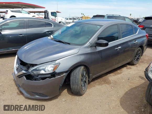 2018 Nissan Sentra S with VIN 3N1AB7AP5JY337213, listed as a IAAI auction lot 42078653 with 86,309 mi miles and . Bid and sale history available at DreamBid. Image 2.