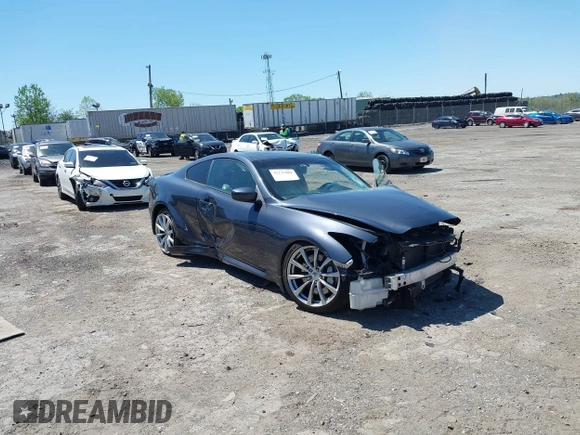 2009 Infiniti G37 with VIN JNKCV64E79M602633, listed as a IAAI auction lot 42137008 with 75,117 mi miles. Bid and sale history available at carsss.com. Image 1.