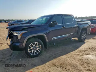 2024 Toyota Tundra 1794 Edition with VIN 5TFMC5DB7RX064784, listed as a Copart auction lot 62749385 with 17,587 mi miles and Salvage title. Bid and sale history available at DreamBid. Image 1.