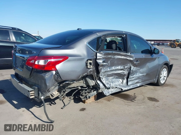 2019 Nissan Sentra SV z VIN 3N1AB7AP5KY312085, wystawiony jako IAAI lot #42311937 z przebiegiem 68 453 mil mil oraz . Historia ofert i sprzedaży dostępna na DreamBid. Obrazek 6.