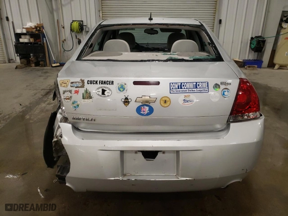 2013 Chevrolet Impala LS with VIN 2G1WF5E33D1100587, listed as a Copart auction lot 44779215 with 207,217 mi miles and Salvage Title. Bid and sale history available at carsss.com. Image 6.