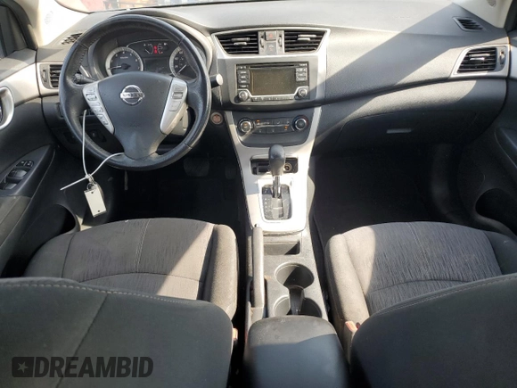 2015 Nissan Sentra SV with VIN 3N1AB7AP6FY357204, listed as a Copart auction lot 54585265 with 83,703 mi miles and Salvage Title. Bid and sale history available at DreamBid. Image 8.