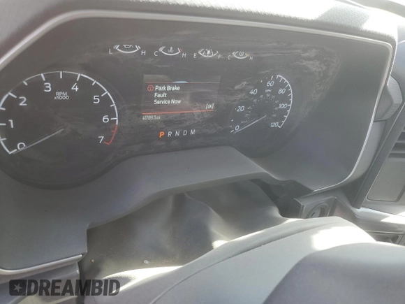 2022 Ford F-150 XL with VIN 1FTEX1EP5NKE34956, listed as a Copart auction lot 85719704 with 41,789 mi miles and Salvage title. Bid and sale history available at DreamBid. Image 9.