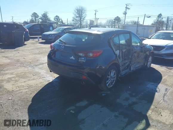 2016 Mazda 3 i Sport with VIN 3MZBM1K70GM268869, listed as a IAAI auction lot 41445402 with 167,492 mi miles and . Bid and sale history available at DreamBid. Image 4.