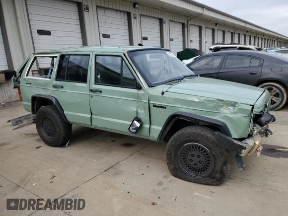 1996 Jeep Cherokee Country with VIN 1J4FJ78S3TL180304, listed as a Copart auction lot 45291925 with 162,876 mi miles and Salvage Title. Bid and sale history available at carsss.com. Image 4.