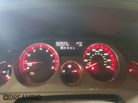 2010 GMC Acadia SLT1 z VIN 1GKLVMED2AJ140486, wystawiony jako Copart lot #55735155 z przebiegiem 185 154 mil mil oraz Szkoda całkowita • Salvage title. Historia ofert i sprzedaży dostępna na DreamBid. Obrazek 9.