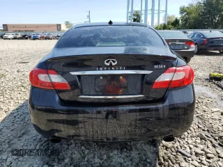 2011 Infiniti M with VIN JN1AY1AR5BM570669, listed as a Copart auction lot 69644784 with 118,346 mi miles and Salvage Title. Bid and sale history available at carsss.com. Image 6.