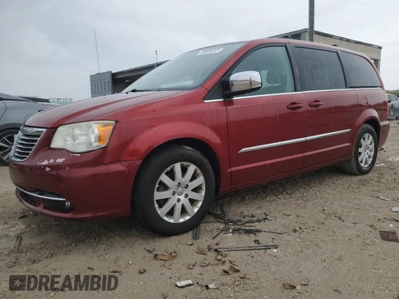 2011 Chrysler Town & Country Touring L with VIN 2A4RR8DG4BR712520, listed as a Copart auction lot 46506355 with 155,855 mi miles and Clean Title. Bid and sale history available at carsss.com. Image 1.