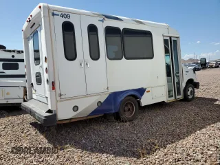 2014 Ford Econoline Commercial with VIN 1FDEE3FL9EDA91811, listed as a Copart auction lot 57328594 with 204,360 mi miles and Clean Title. Bid and sale history available at carsss.com. Image 3.