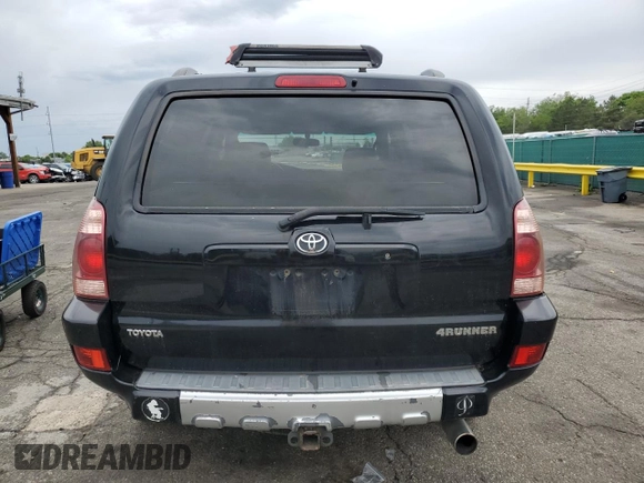 2004 Toyota 4Runner SR5 with VIN JTEBU14R648020185, listed as a Copart auction lot 58983875 with 242,594 mi miles and Clean title. Bid and sale history available at DreamBid. Image 6.