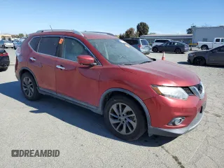 2016 Nissan Rogue SL with VIN 5N1AT2MT5GC814404, listed as a Copart auction lot 56337165 with 265,898 mi miles and Clean Title. Bid and sale history available at DreamBid. Image 4.