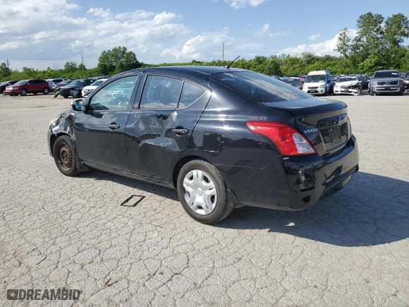 2016 Nissan Versa SV with VIN 3N1CN7AP9GL855640, listed as a Copart auction lot 53706934 with 118,183 mi miles and Salvage Title. Bid and sale history available at carsss.com. Image 2.