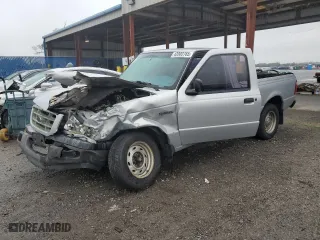 2002 Ford Ranger XL with VIN 1FTYR10D52PB08464, listed as a Copart auction lot 42003765 with 194,489 mi miles and Salvage Title. Bid and sale history available at carsss.com. Image 1.