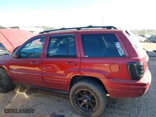 2004 Jeep Grand Cherokee Limited with VIN 1J4GW58N34C124515, listed as a IAAI auction lot 40602071 with 169,358 mi miles. Bid and sale history available at carsss.com. Image 14.