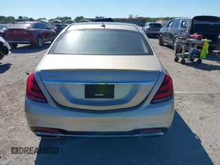 2019 Mercedes-Benz S 560 with VIN WDDUG8DB2KA483775, listed as a IAAI auction lot 41752310 with 21,794 mi miles and . Bid and sale history available at carsss.com. Image 17.