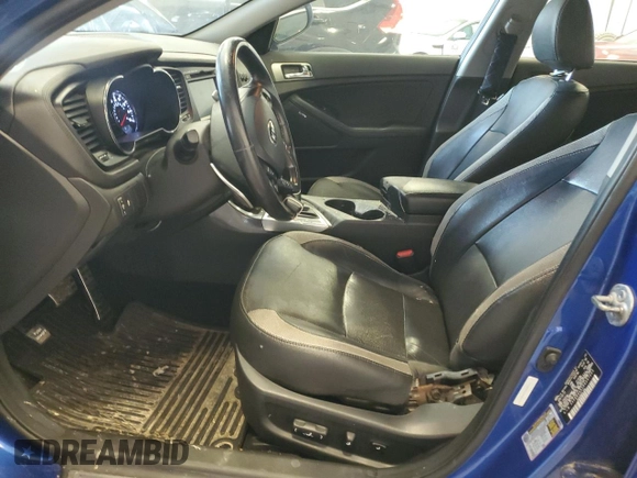 2013 Kia Optima SX with VIN 5XXGR4A62DG207203, listed as a Copart auction lot 64867465 with 111,817 mi miles and Clean title. Bid and sale history available at DreamBid. Image 7.