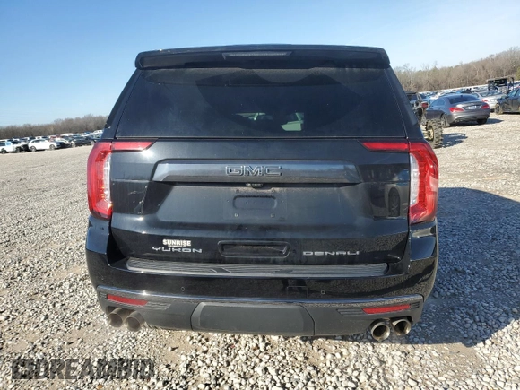 2023 GMC Yukon Denali Ultimate with VIN 1GKS2EKL1PR309512, listed as a Copart auction lot 45560895 with 34,283 mi miles and Salvage Title. Bid and sale history available at carsss.com. Image 6.