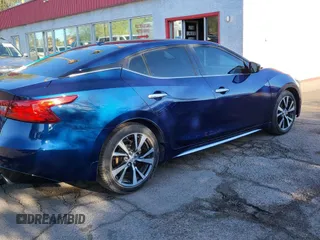 2017 Nissan Maxima S with VIN 1N4AA6AP2HC412419, listed as a Copart auction lot 56523665 with 53,456 mi miles and Clean Title. Bid and sale history available at DreamBid. Image 4.