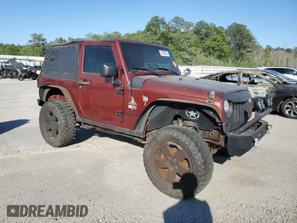 2008 Jeep Wrangler Sahara z VIN 1J4FA54148L610723, wystawiony jako Copart lot #52085525 z przebiegiem 158 057 mil mil oraz Czysty tytuł • Clean title. Historia ofert i sprzedaży dostępna na DreamBid. Obrazek 4.