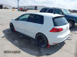 2017 Volkswagen GTI S with VIN 3VW547AU7HM076793, listed as a IAAI auction lot 41941032 with 84,911 mi miles and . Bid and sale history available at DreamBid. Image 3.