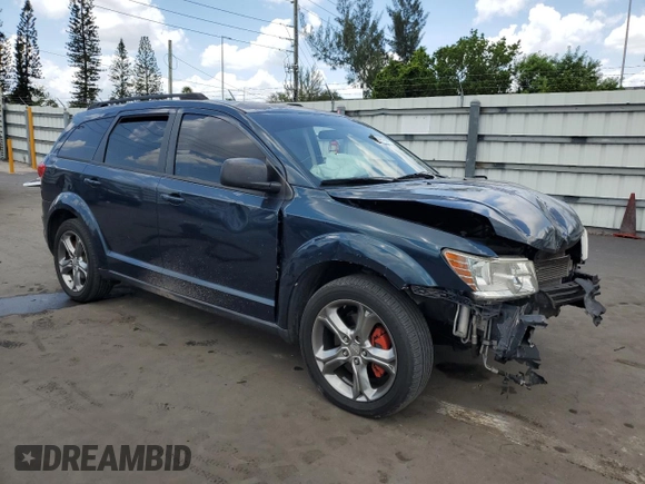 2013 Dodge Journey SE with VIN 3C4PDCAB7DT680055, listed as a Copart auction lot 58241435 with 199,620 mi miles and Salvage title. Bid and sale history available at DreamBid. Image 4.