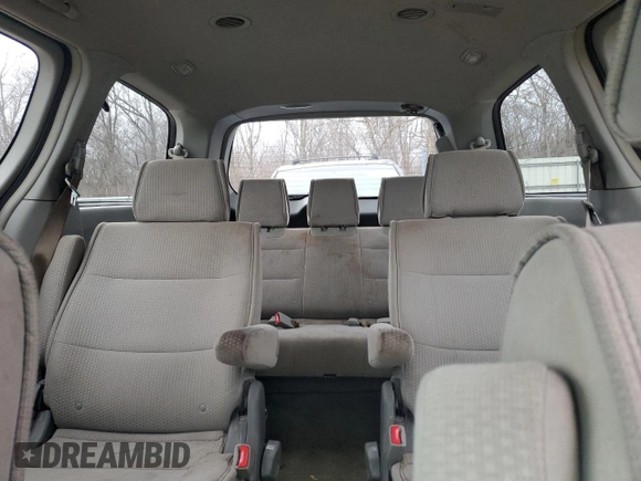 2009 Nissan Quest S with VIN 5N1BV28U99N106407, listed as a Copart auction lot 82570734 with 140,772 mi miles and Salvage Title. Bid and sale history available at carsss.com. Image 10.